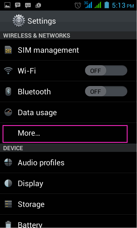 android device to pptp vpn